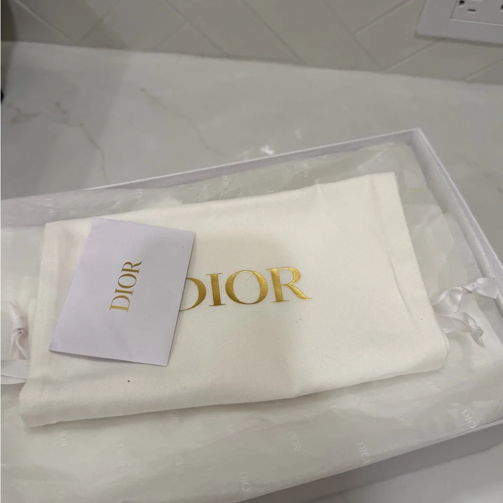 Dior Dway Slide Off White Sandals - Picture 7 of 8